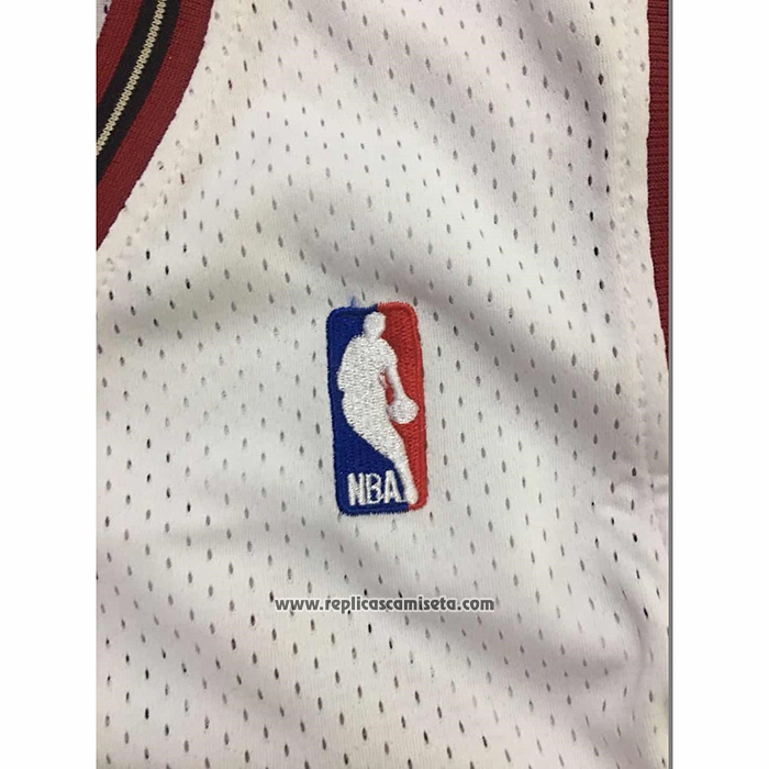 Camiseta Philadelphia 76ers Allen Iverson #3 Mitchell & Ness 1997-98 Blanco